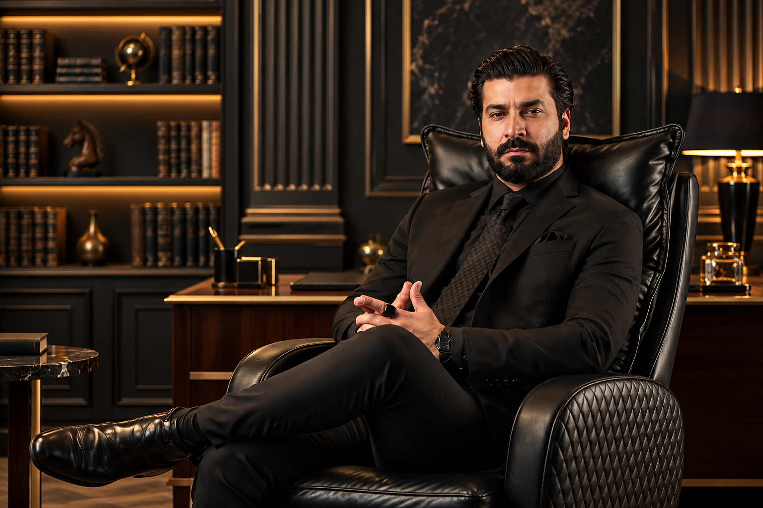 Ali Sheikhani at Sheikhani Group headquarters